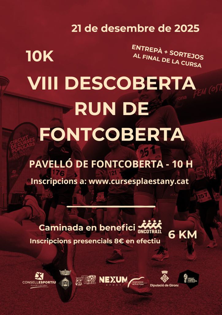 Cartell - VIII Descoberta Run de Fontcoberta